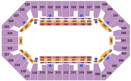  HORSE SHOW Seating Map Seating Chart