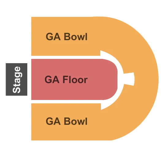  GA BOWL Seating Map Seating Chart
