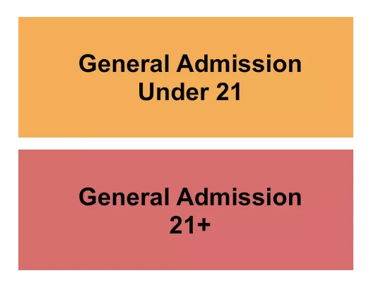 THE EL REY THEATER NM GA UNDER 21 Seating Map Seating Chart