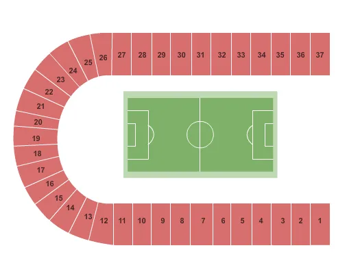  SOCCER Seating Map Seating Chart