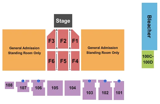 HIGHMARK STADIUM PITTSBURGH SAMMY HAGAR Seating Map Seating Chart
