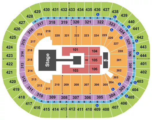  JIN Seating Map Seating Chart