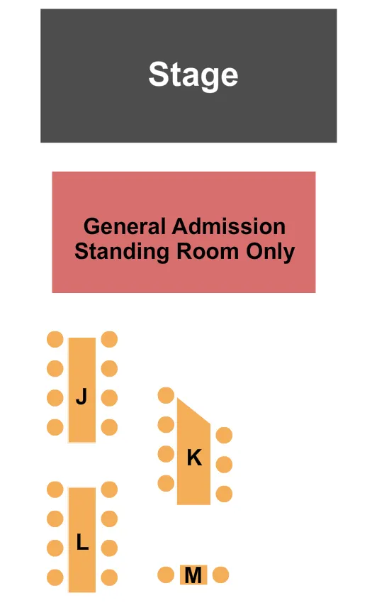  TONY MACALPINE Seating Map Seating Chart