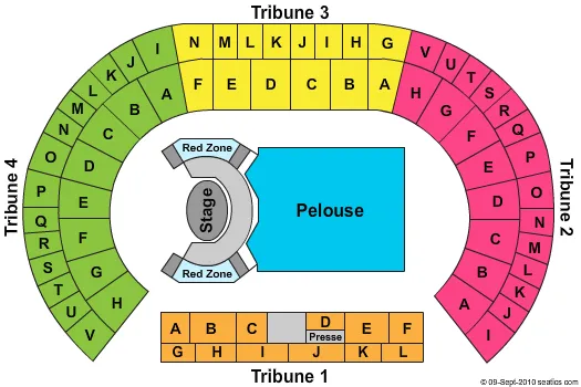  U2 Seating Map Seating Chart