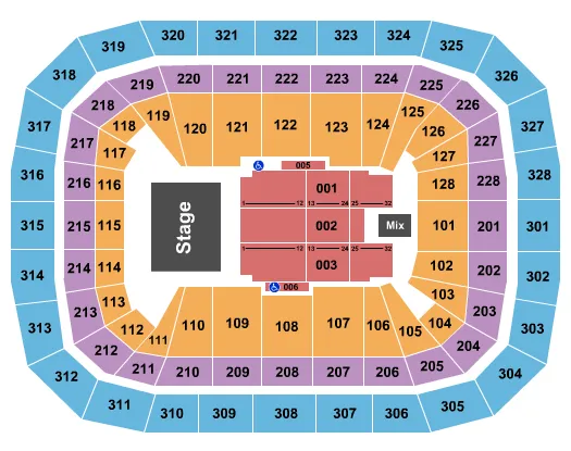  CHER Seating Map Seating Chart