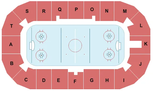  HOCKEY Seating Map Seating Chart