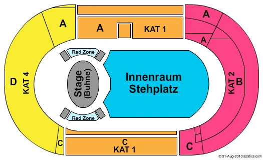  U2 Seating Map Seating Chart