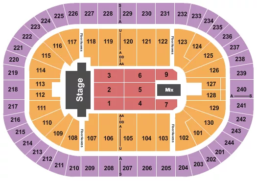  TSO 2 Seating Map Seating Chart
