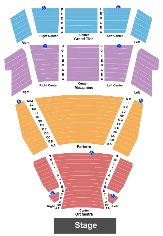  ENDSTAGE 2 Seating Map Seating Chart