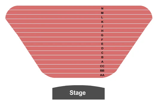  END STAGE Seating Map Seating Chart