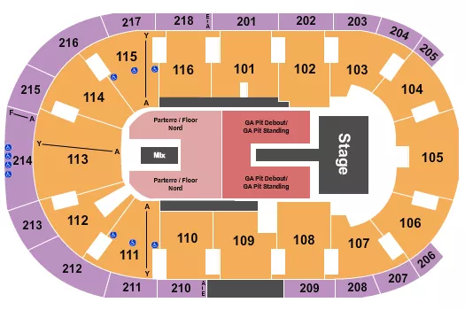  LAUFEY Seating Map Seating Chart