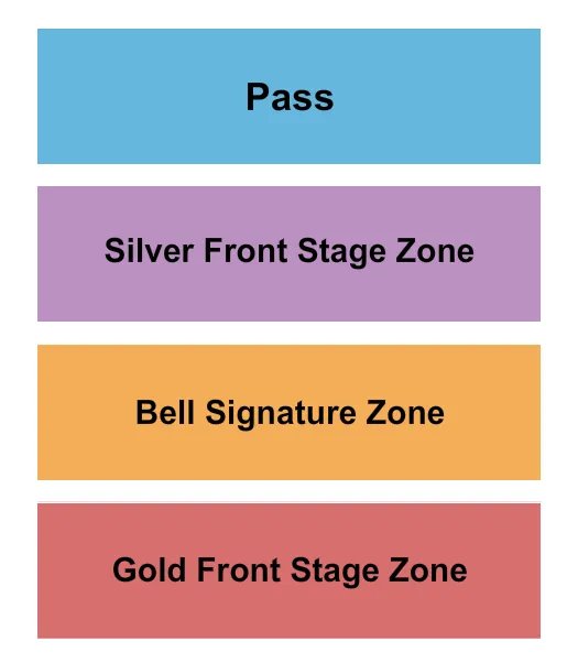  FESTIVAL Seating Map Seating Chart