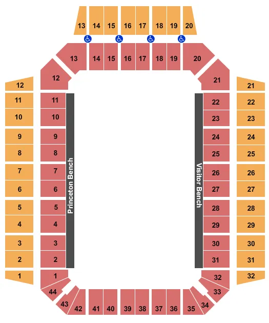  END STAGE Seating Map Seating Chart