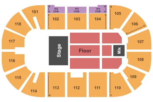  HALF HOUSE 2 Seating Map Seating Chart
