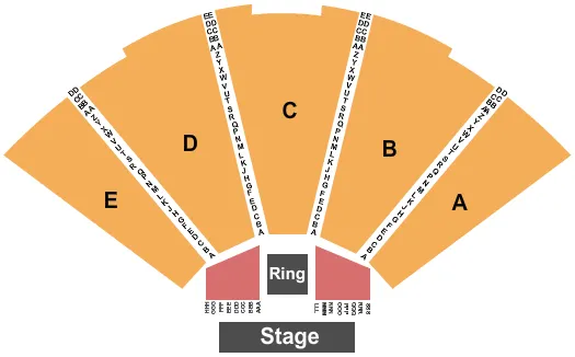  WRESTLING Seating Map Seating Chart