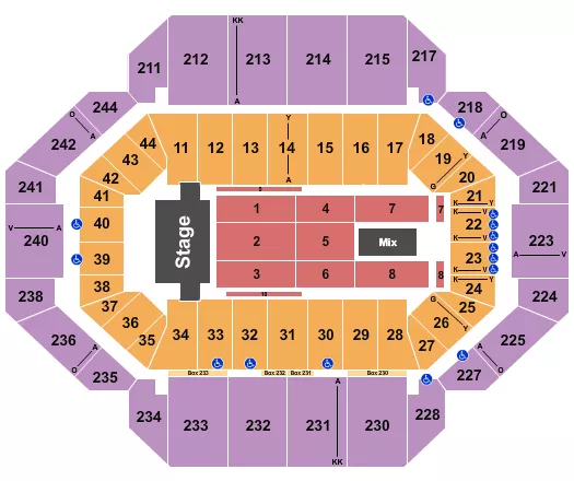  TSO Seating Map Seating Chart