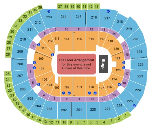  GENERIC FLOOR Seating Map Seating Chart