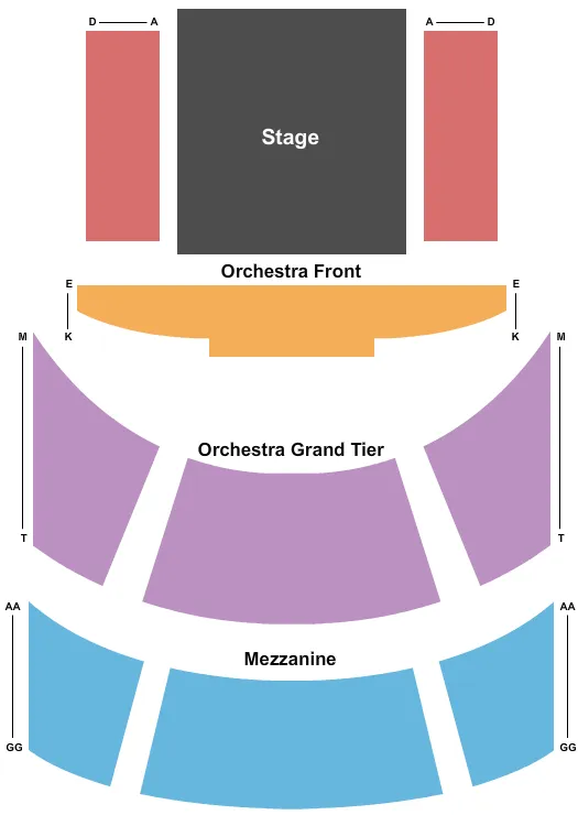  ENDSTAGE 2 Seating Map Seating Chart