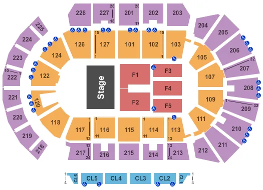  HALF HOUSE Seating Map Seating Chart