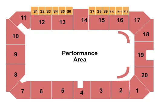  OPEN FLOOR Seating Map Seating Chart