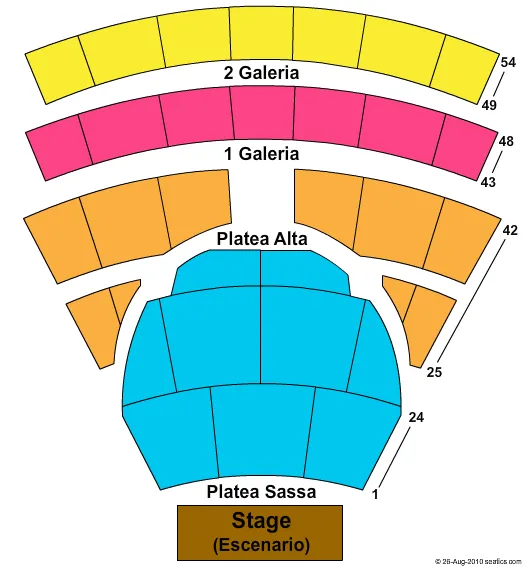  STING Seating Map Seating Chart