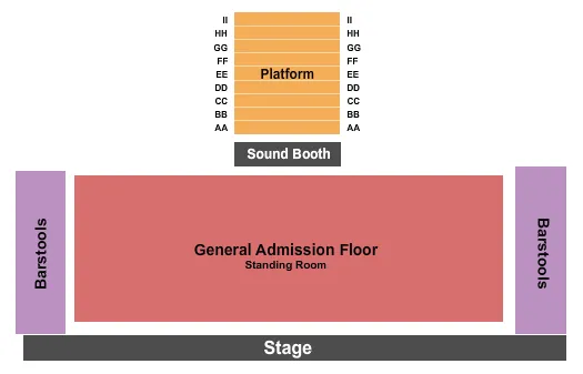  THE DIP Seating Map Seating Chart