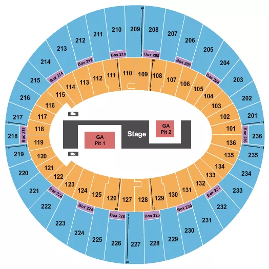  TWICE Seating Map Seating Chart