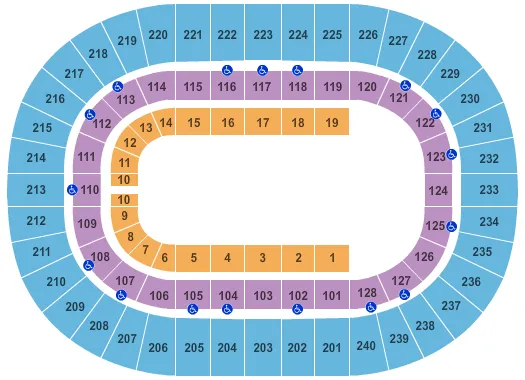  CIRCUS Seating Map Seating Chart