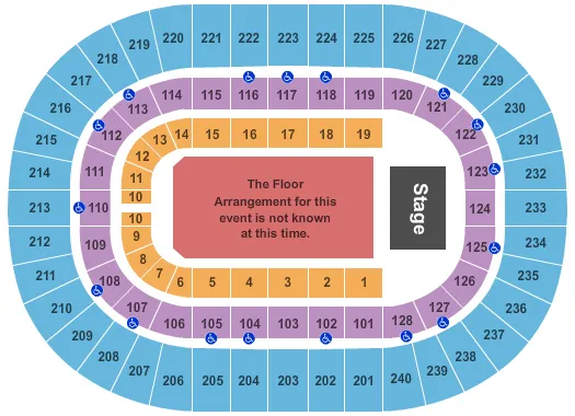  GENERIC FLOOR Seating Map Seating Chart