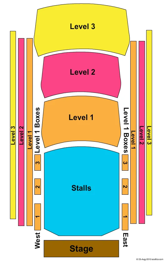  STING Seating Map Seating Chart