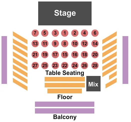  A SCARLETT CHRISTMAS Seating Map Seating Chart