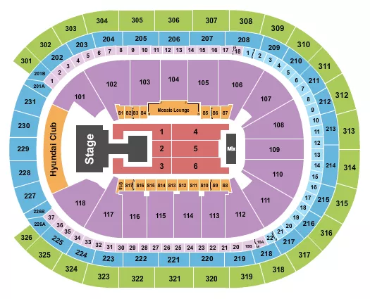  AESPA Seating Map Seating Chart