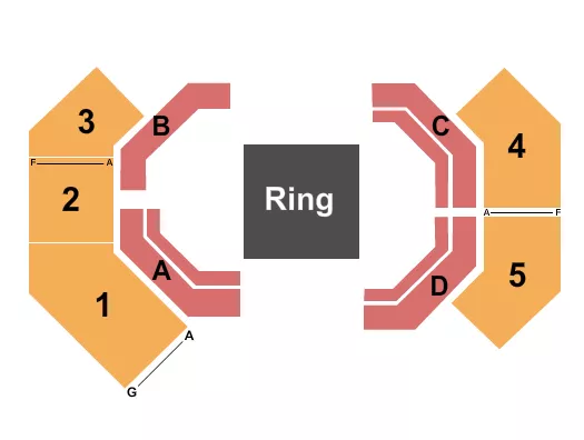  BOXING Seating Map Seating Chart