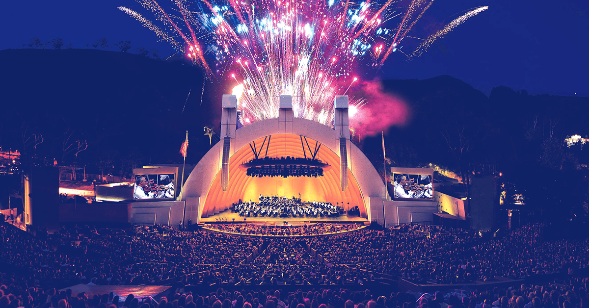 Hollywood Bowl Seating Charts &
