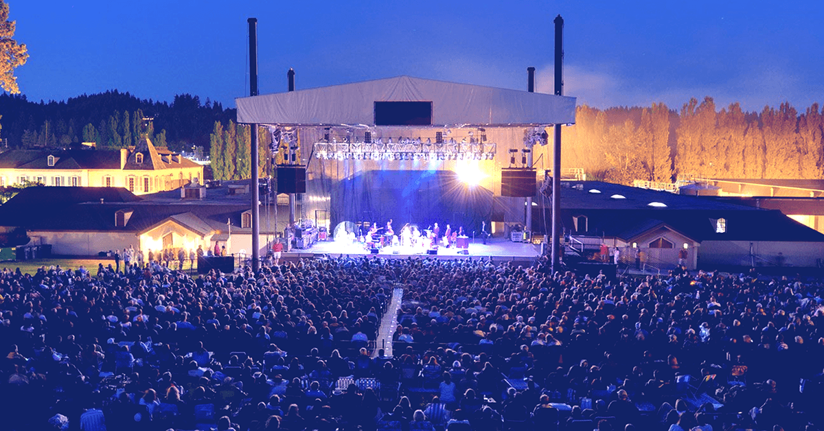 Chateau Ste Michelle Winery Seating Charts &