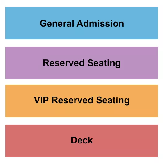 GA RSV VIP DECK Seating Map Seating Chart