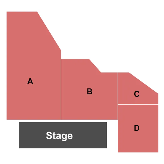 END STAGE Seating Map Seating Chart
