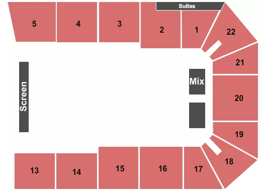 OPEN FLOOR Seating Map Seating Chart