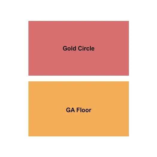 AV FAIR EVENT CENTER GOLD CIRCLE GA FLOOR Seating Map Seating Chart