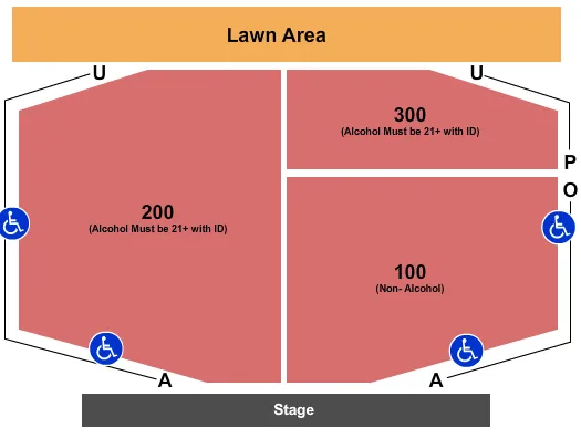JEFF FOXWORTHY Seating Map Seating Chart