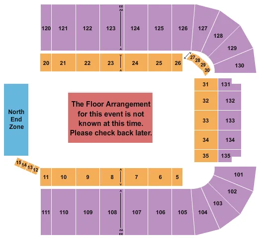GENERIC FLOOR Seating Map Seating Chart