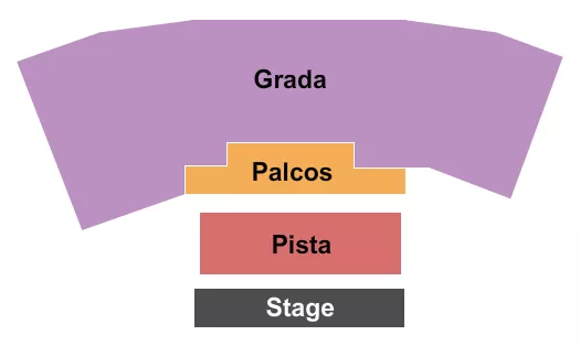 ZZ TOP Seating Map Seating Chart
