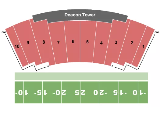 DCI Seating Map Seating Chart
