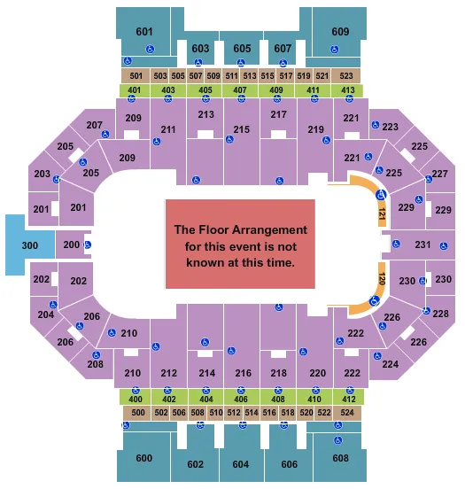 GENERIC FLOOR Seating Map Seating Chart