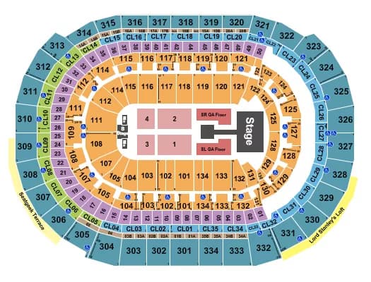 SOMBR Seating Map Seating Chart
