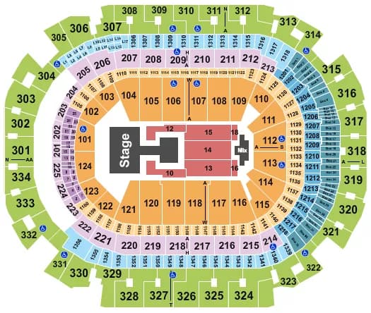 AESPA Seating Map Seating Chart