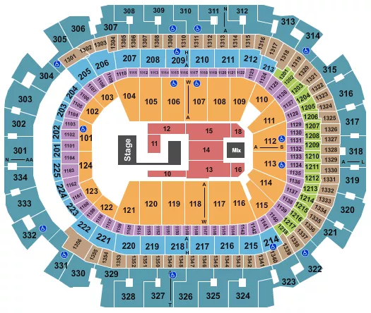XG Seating Map Seating Chart