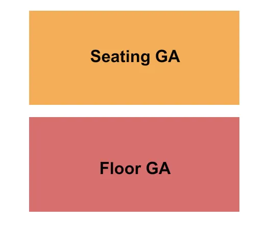 FLOOR GA SEATING GA Seating Map Seating Chart