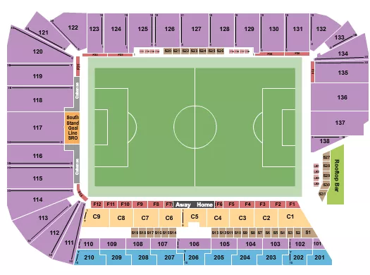 CLUB WORLD CUP Seating Map Seating Chart
