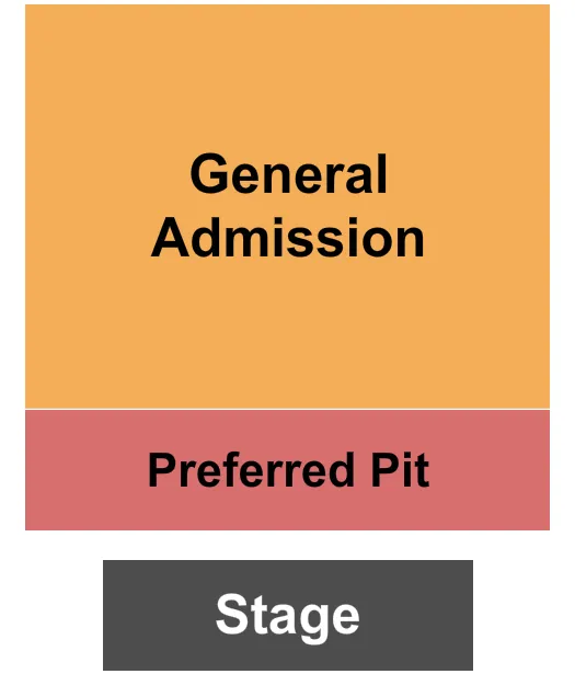 GA PREF PIT Seating Map Seating Chart